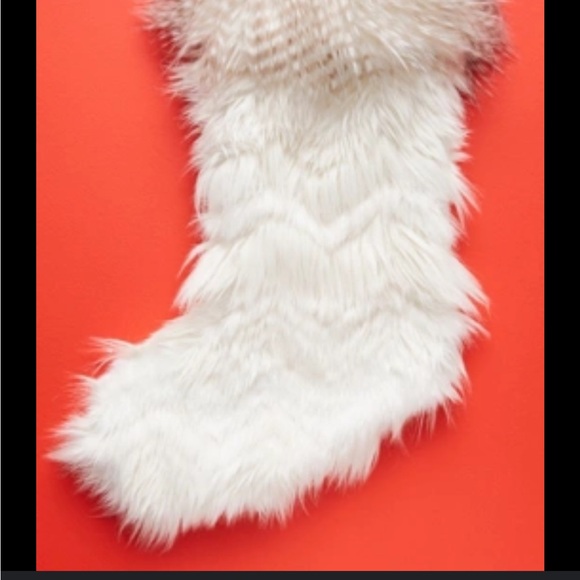 Anthropologie Fur Christmas Stockings